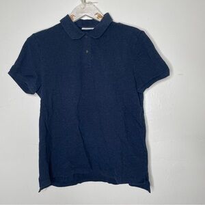 LACOSTE CLASSIC FIT BLUE COLLARED POLO SHIRT SZ SMALL MENS